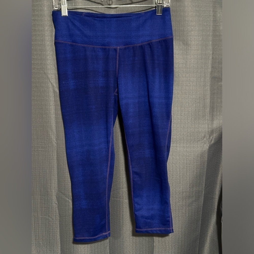Women’s Tangerine Brand Vibrant Blue Capris